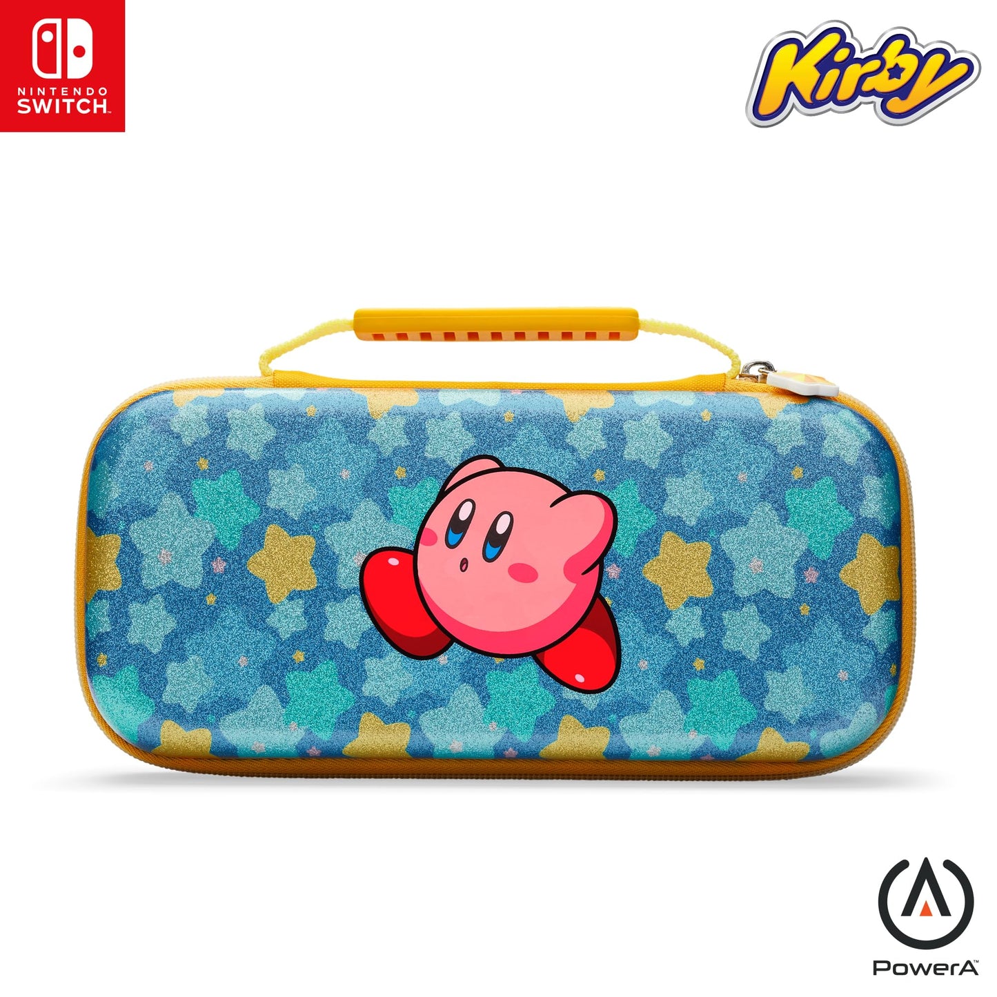 PowerA Protective Case for Nintendo Switch - Kirby Sparkle, Officially Licensed, Model NSCS0301-01