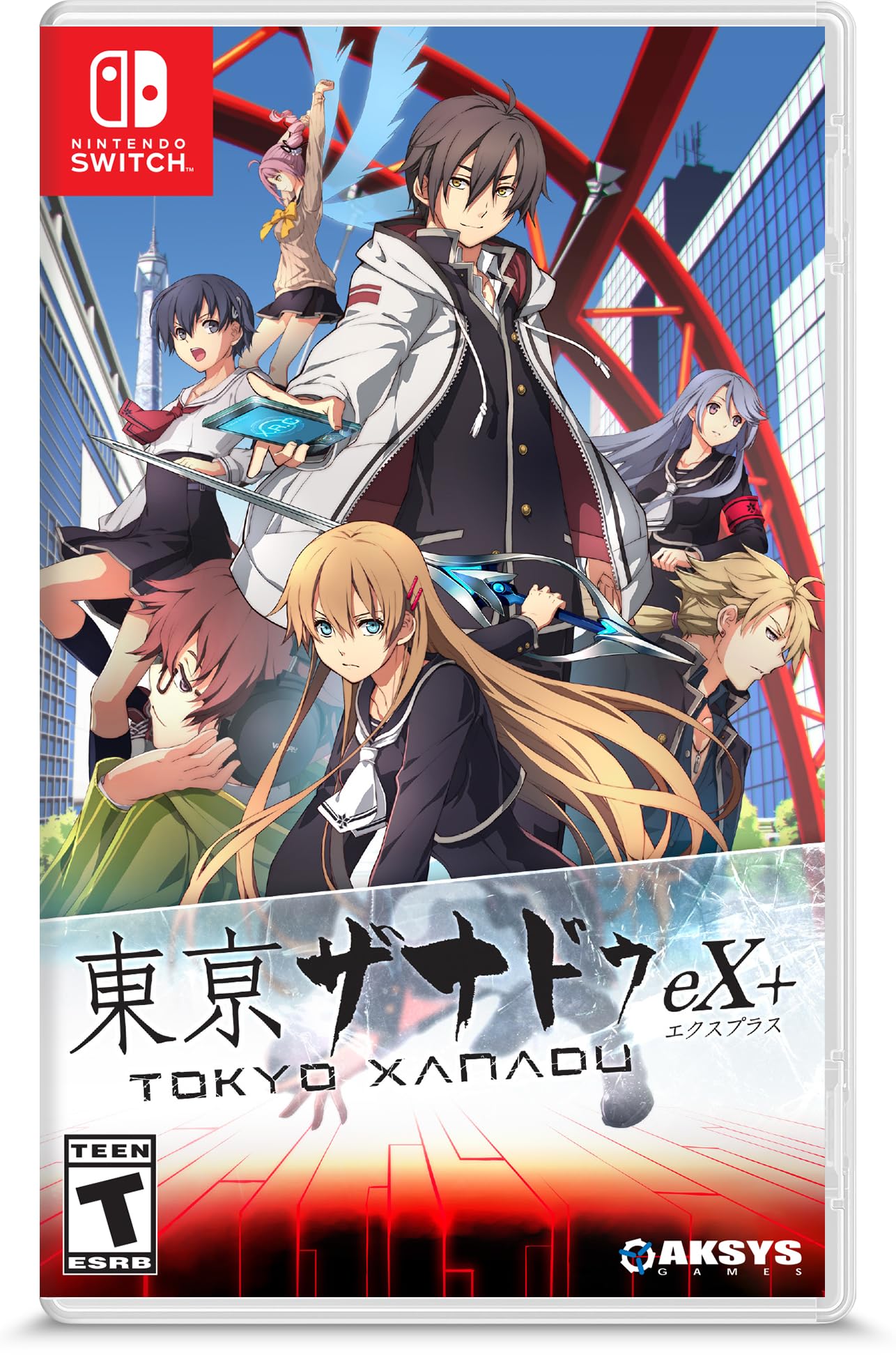 Aksys Games Tokyo Xanadu eX+ for Nintendo Switch - Model SW-60 - Action RPG Adventure Game