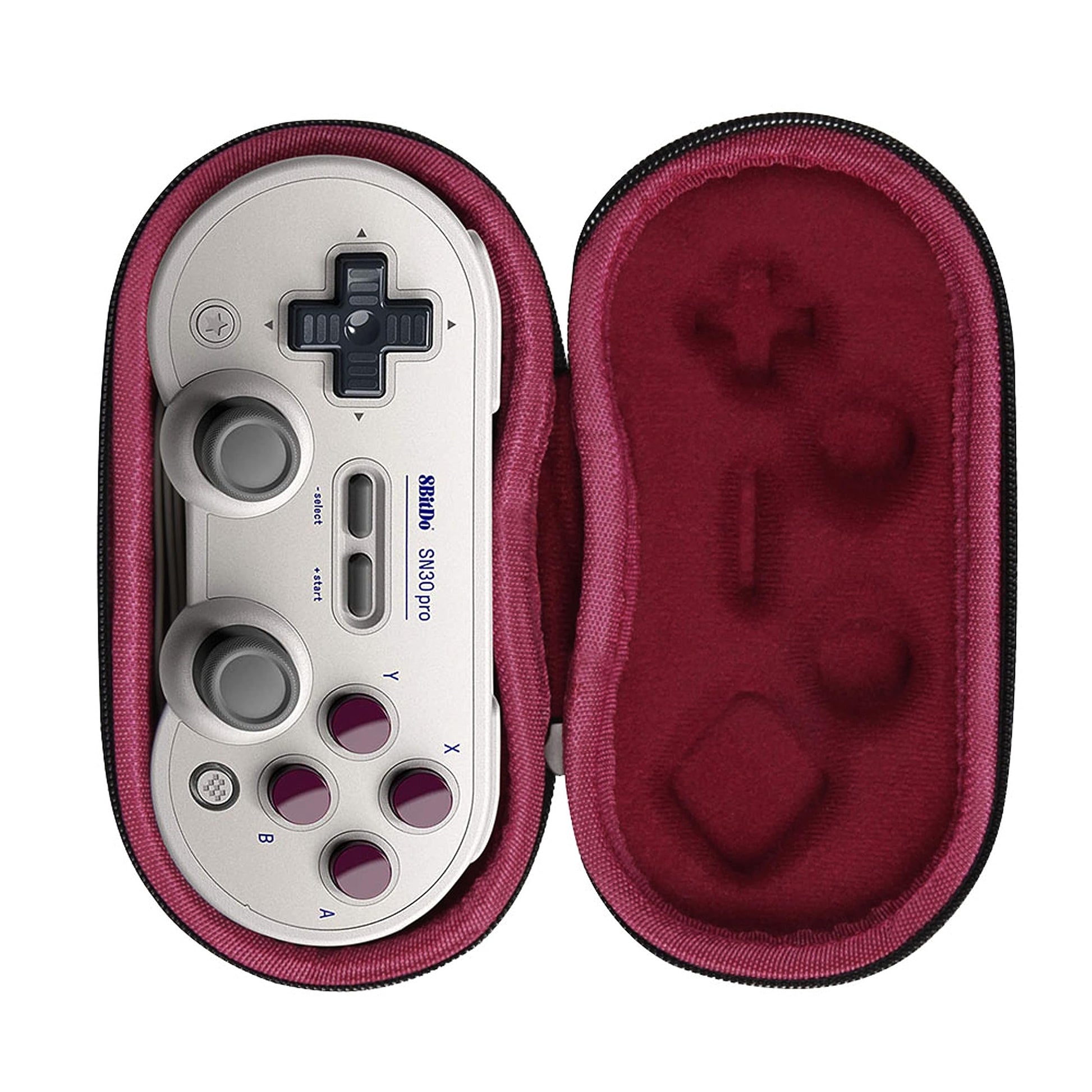 Anleo Hard Travel Case for 8Bitdo Sn30 Pro / 8bitdo Zero 2 Bluetooth Gamepad (SN30PRO-GB)