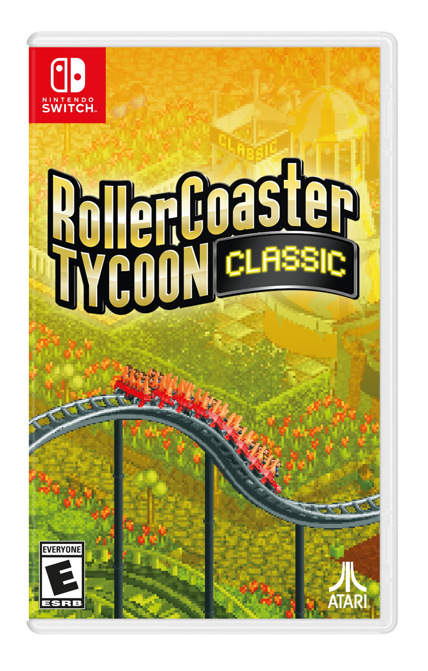 Atari RollerCoaster Tycoon® Classic for Nintendo Switch - Exciting Theme Park Simulation Game
