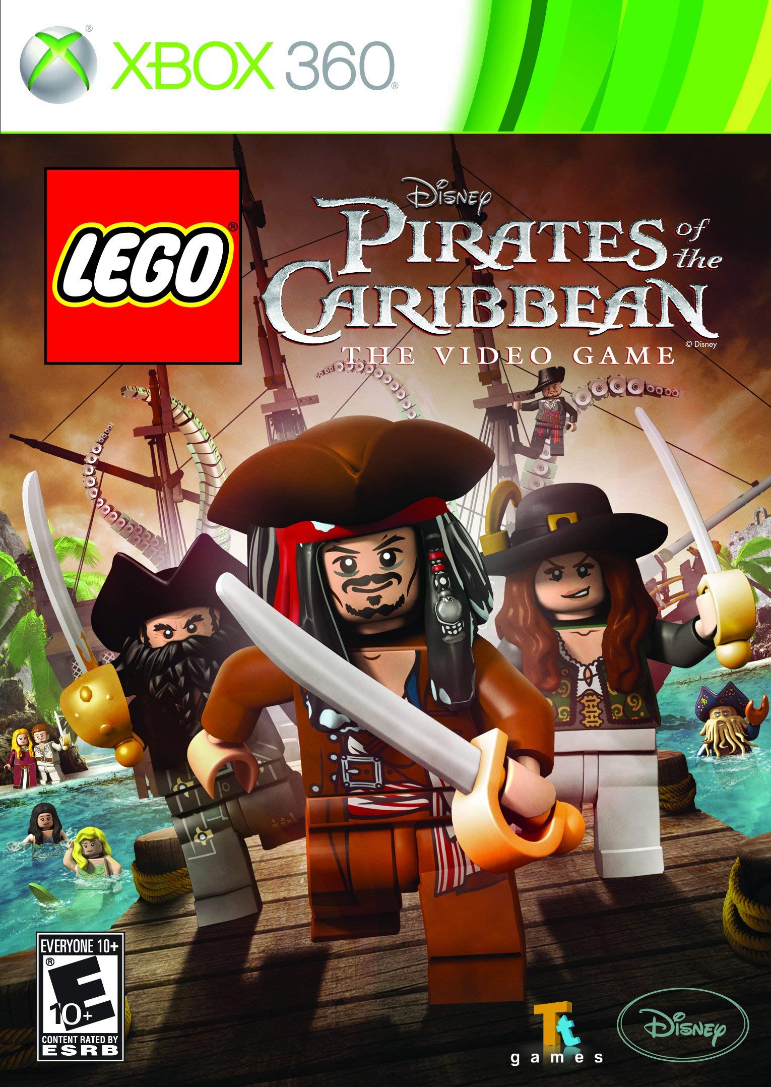 LEGO Pirates of the Caribbean - Xbox 360 (Renewed)