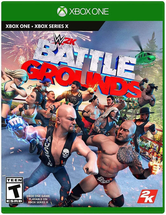 2K WWE 2K Battlegrounds - Xbox One Standard Edition, Multi-Colored, Model 59597