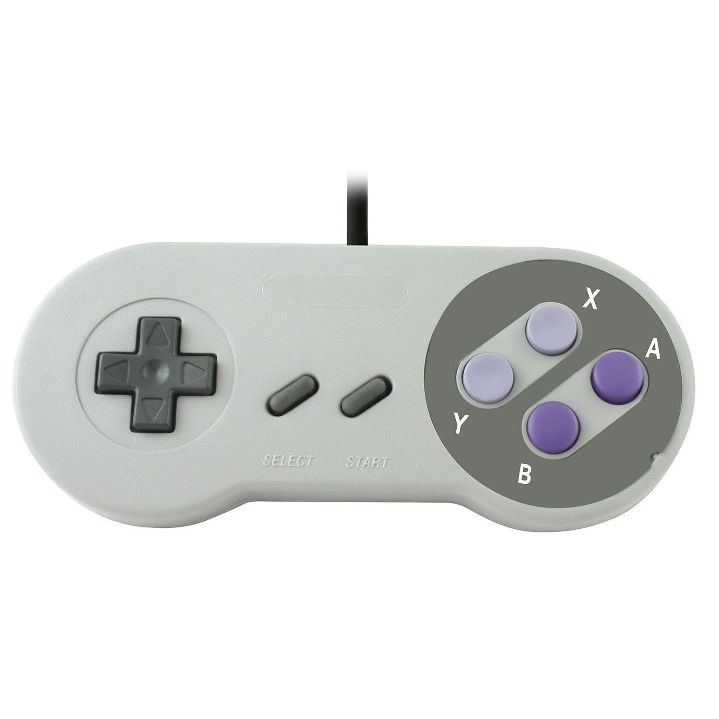 TTX Tech Classic Controller for Super Nintendo - Black - Model nxsnes-002