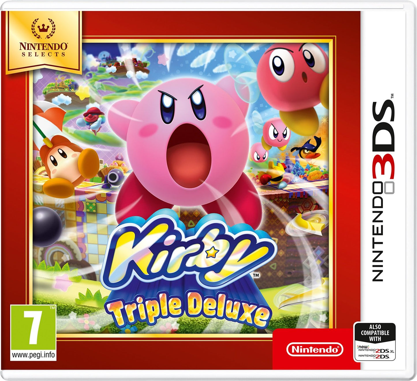 Nintendo Selects - Kirby Triple Deluxe for Nintendo 3DS - Multicolor - Model 1046020