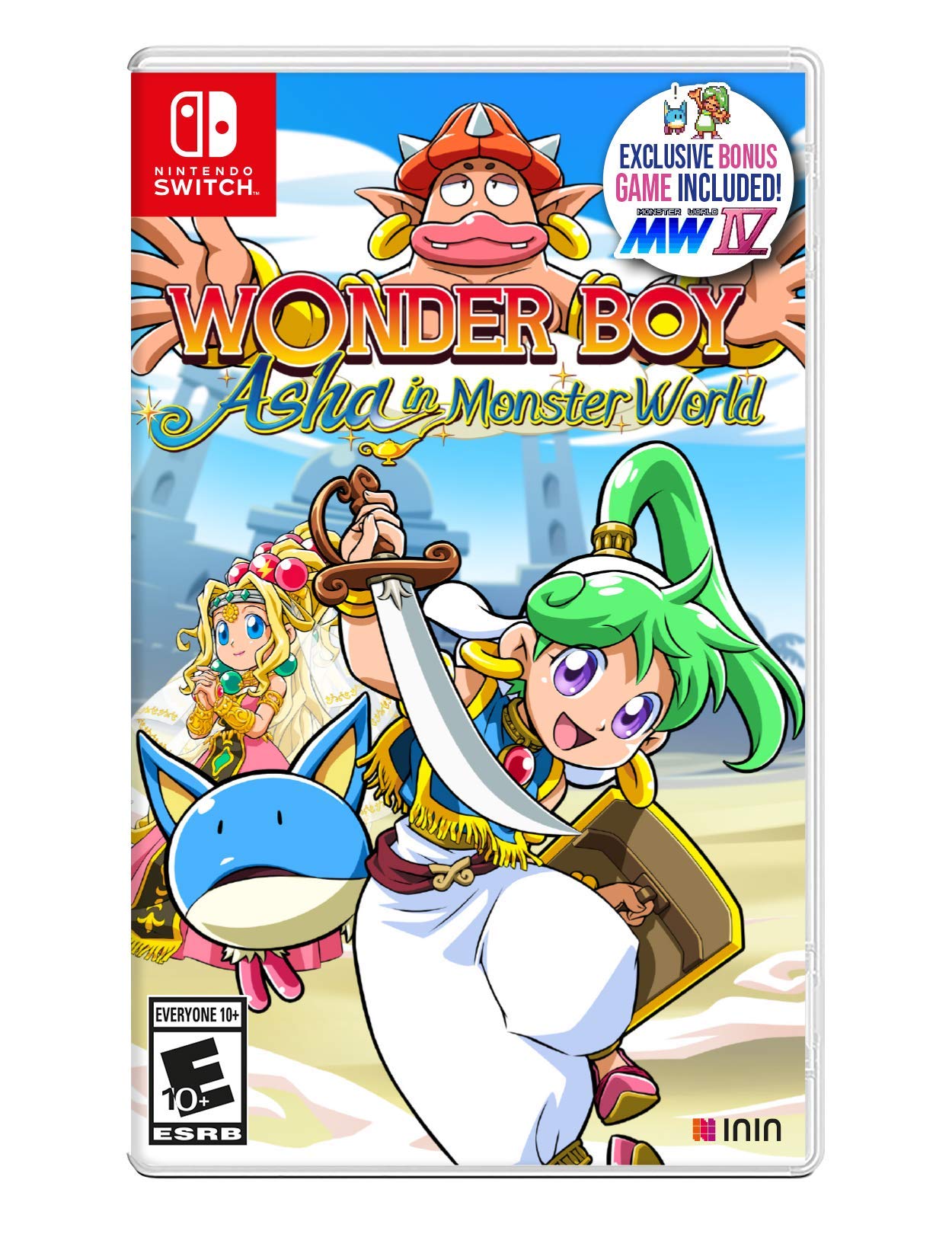 Wonder Boy - Asha in Monster World - Nintendo Switch