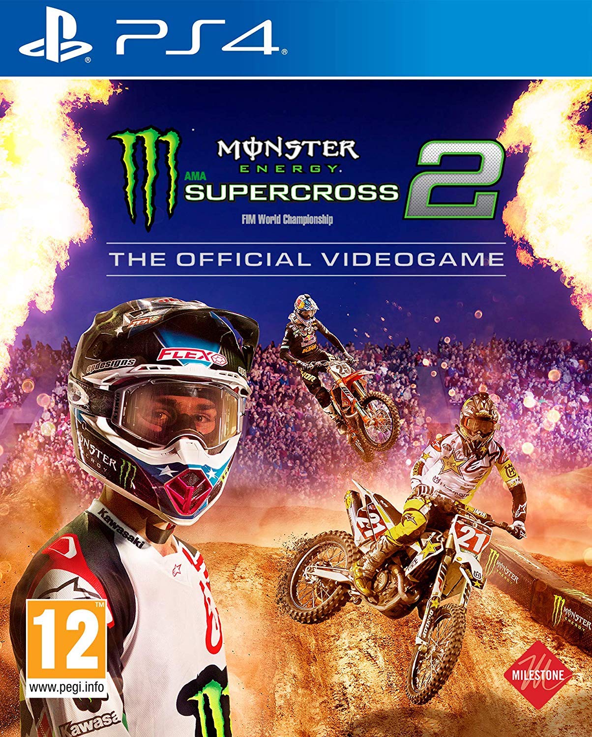 MONSTER ENERGY SUPERCROSS 2 : THE OFFICIAL VIDEOGAME (PS4)