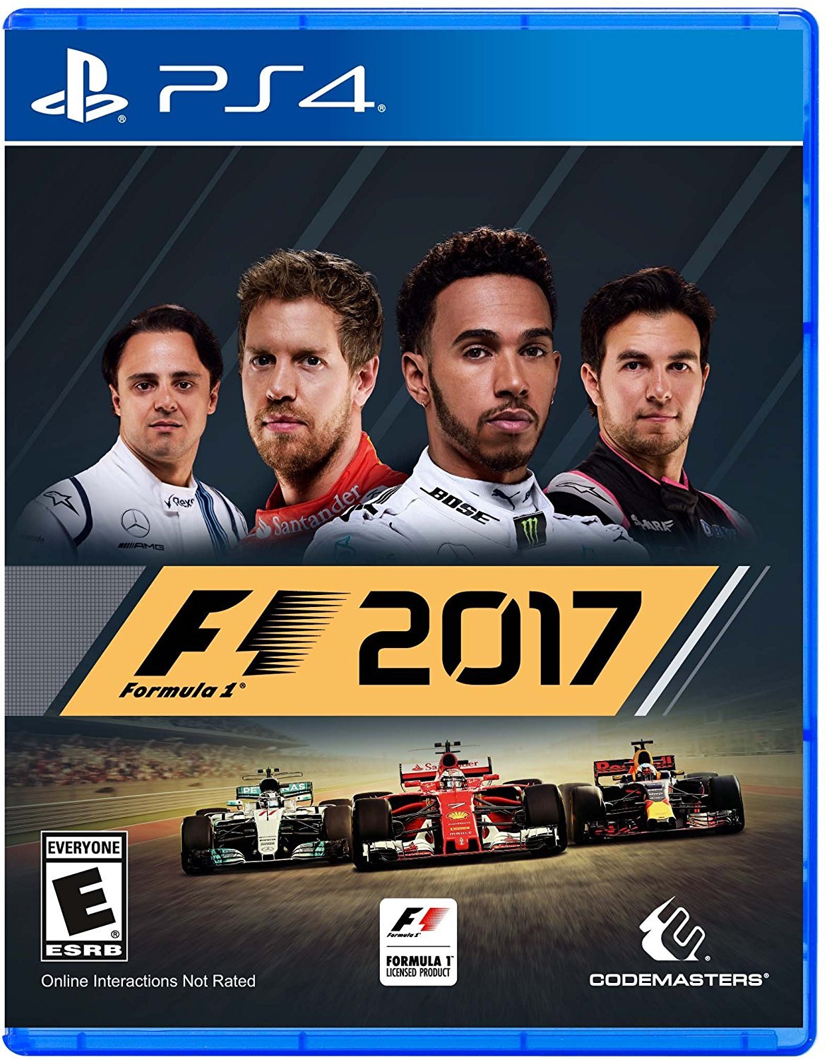 Deep Silver F1 2017 - Xbox One Game, Model D1443, Racing Simulation, High-Performance Graphics