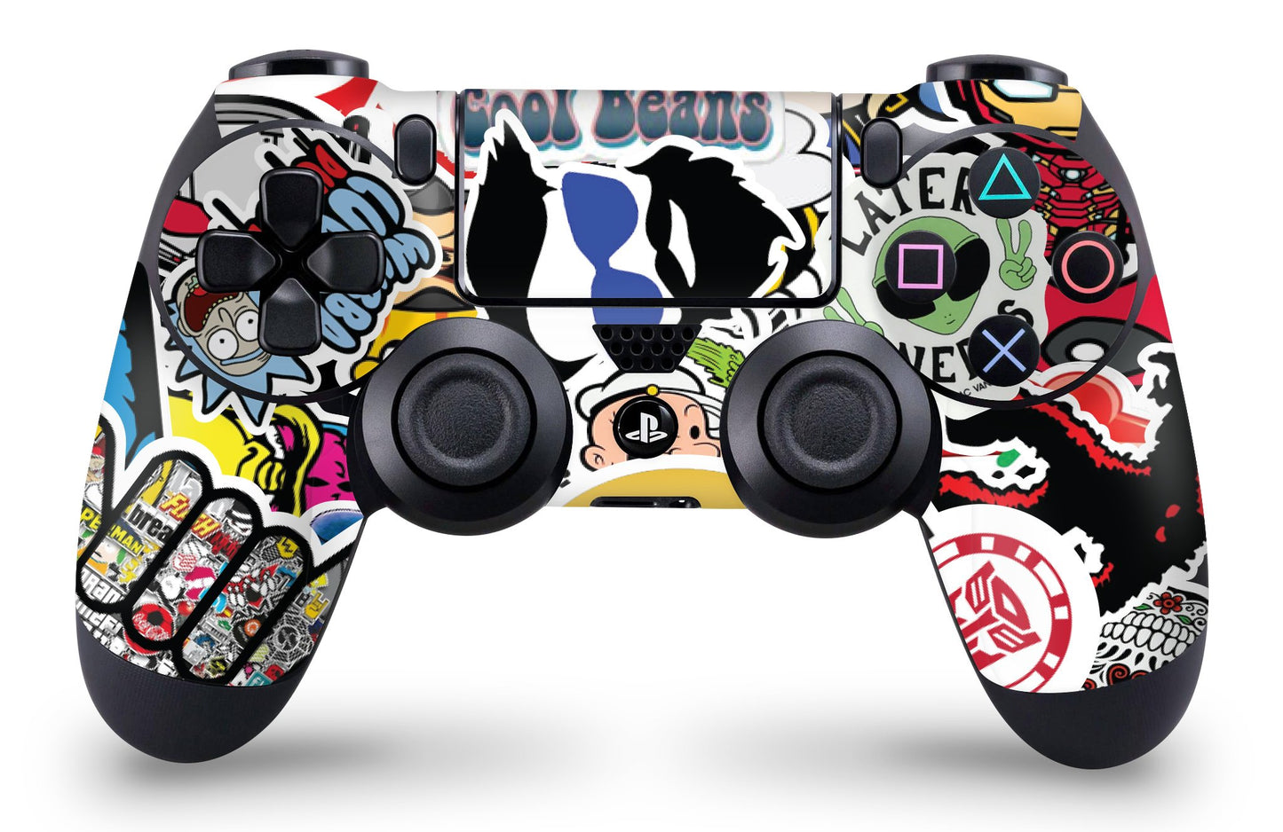 giZmoZ n gadgetZ 2 x STICKERBOMB PS4 Controller Skins - Full Wrap Vinyl Sticker