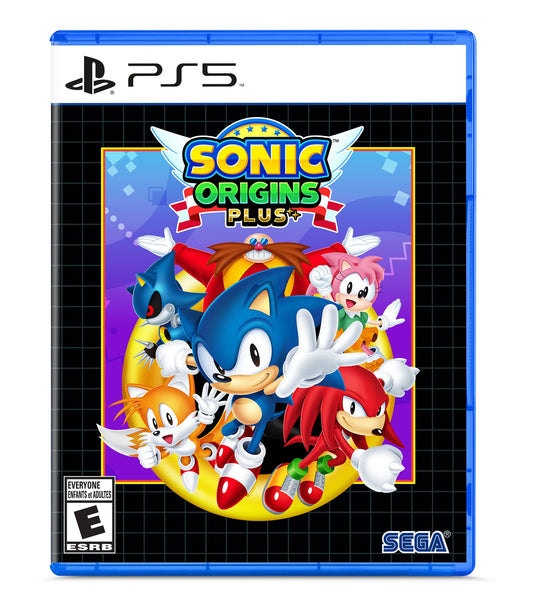 SEGA Sonic Origins Plus - PlayStation 5 Game, Model SEG63302PS5, Classic Sonic Adventures, Enhanced Gameplay