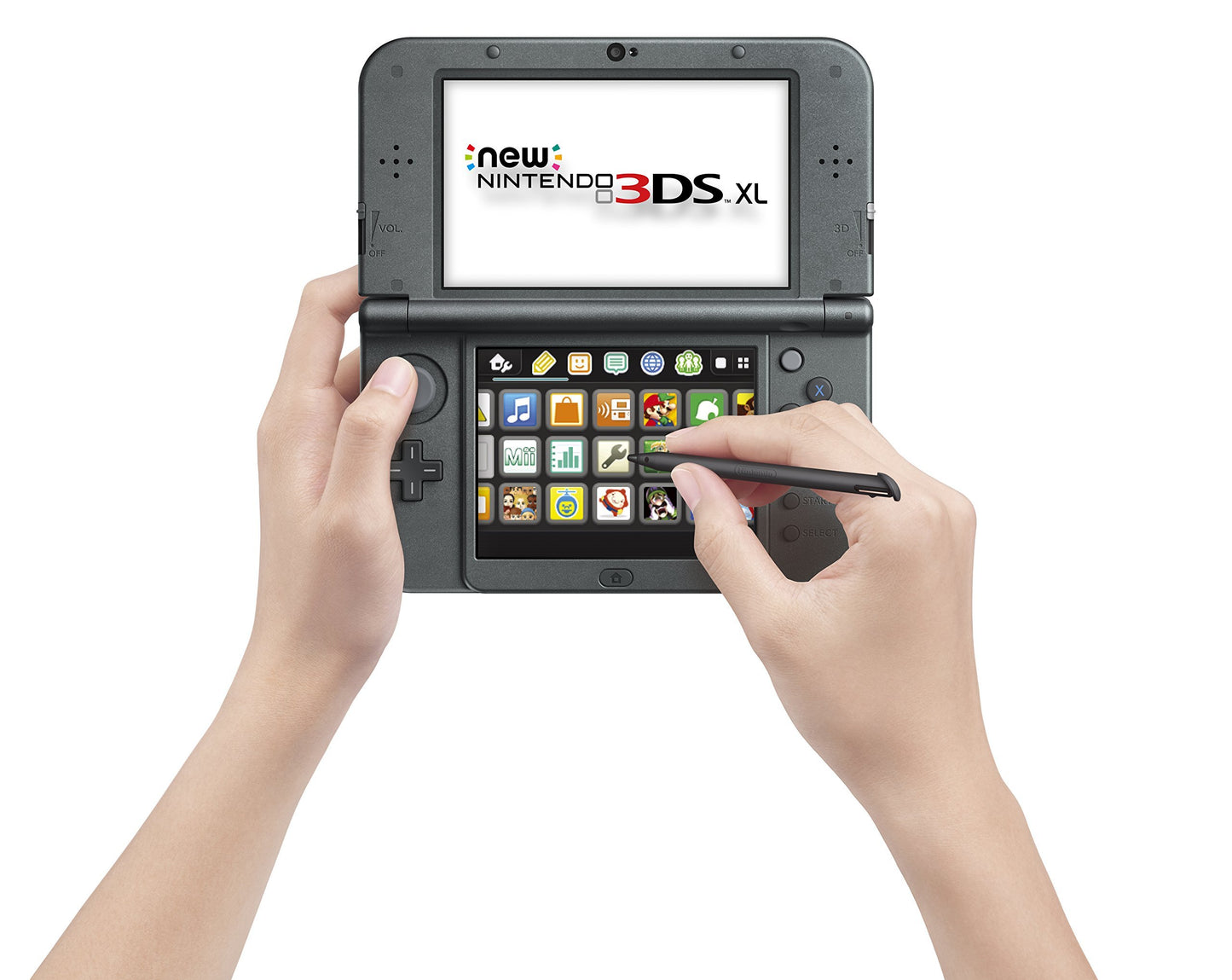Nintendo New 3DS XL - Handheld Gaming Console - Black - Model REDSVAAA