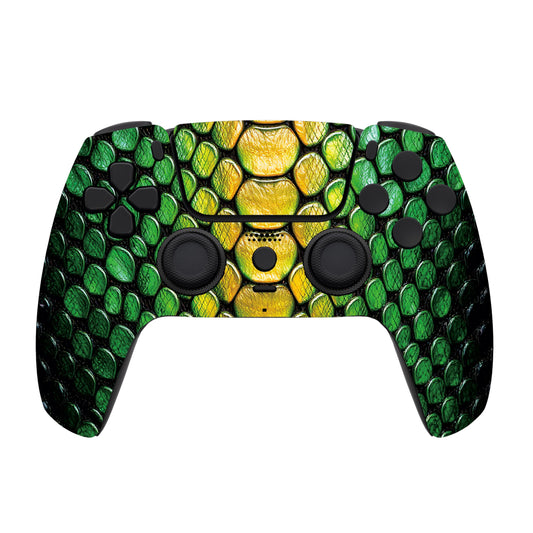 Custom Controllerzz Custom Wireless Controller Compatible with PS5 - Multiple Designs Available (Viper Grid)