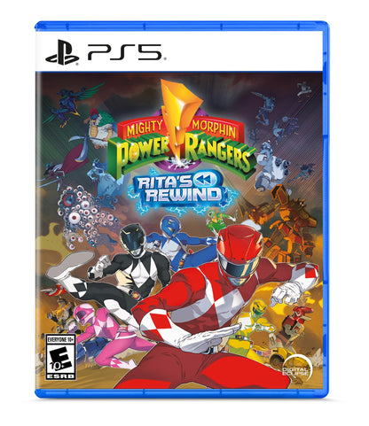 Atari Mighty Morphin Power Rangers: Rita’s Rewind for PlayStation 5 - Action-Packed Adventure Game