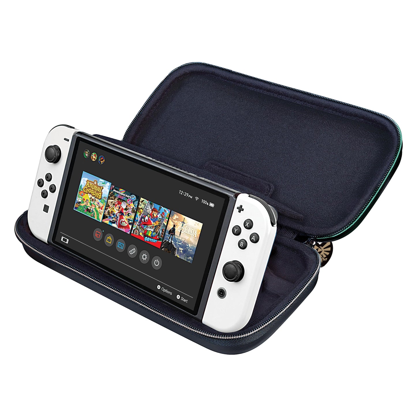 RDS Industries Game Traveler Deluxe Case for Switch - Zelda Tears of the Kingdom - Multicolor - Model NNS433