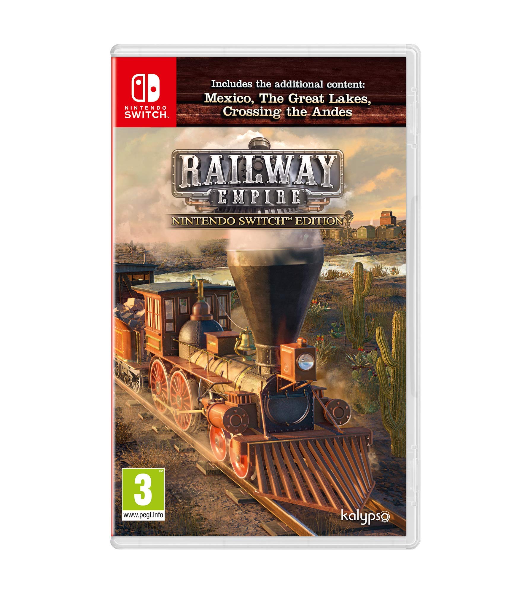 Koch Distribution Railway Empire Game for Nintendo Switch - Model KALA05.UK.45ST