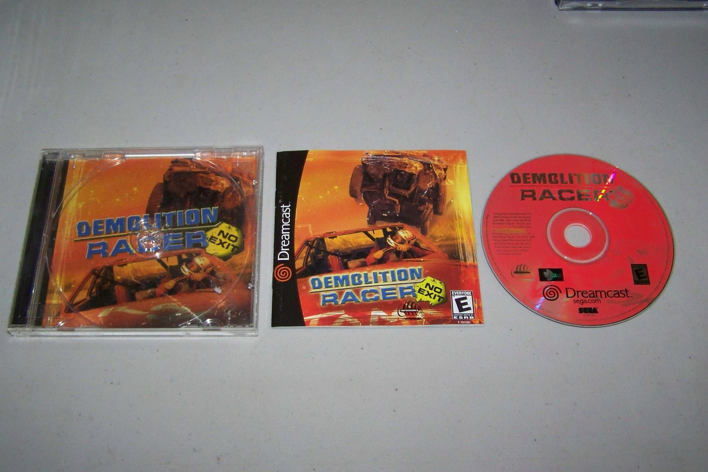 SEGA Demolition Racer: No Exit - Sega Dreamcast Game, Model 020295150129