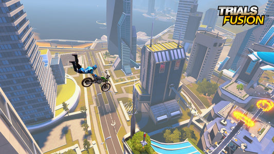 Ubisoft Trials Fusion Video Game - Model UBP50400926, Engaging Racing Experience
