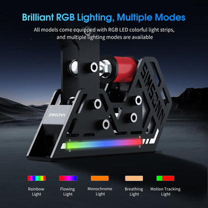 SIMSONN HB Pro Racing Simulator Hydraulic Handbrake - 16 Bit High Precision Pressure Sensor, 20 CM Handle