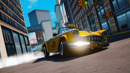Tesura Games Taxi Chaos for PS4 - Model MINA11.UK.22ST - Engaging Taxi Driving Experience