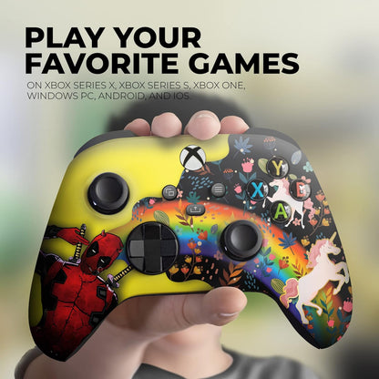 Deadpool & Unicorn Custom Xbox Series X Controller