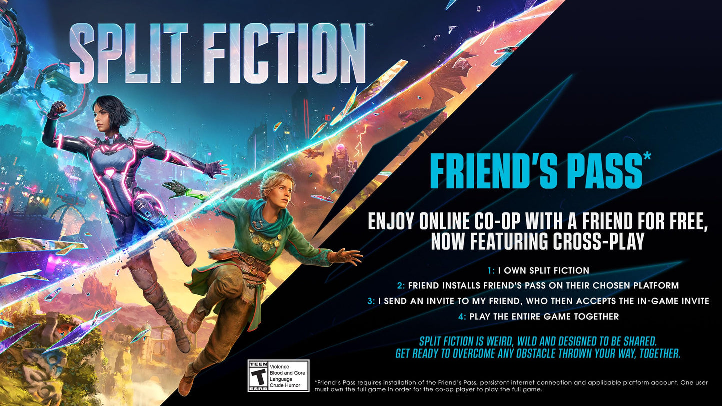 Electronic Arts Split Fiction for XBOX Series X - Model 75040, Video Game