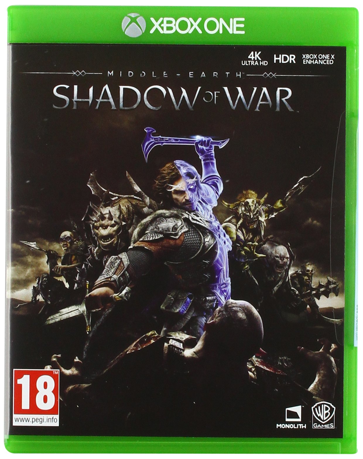 WARNER BROS Middle-earth: Shadow of War for Xbox One - Standard Edition, Model 220360