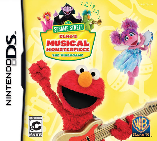Solutions 2 Go Sesame Street: Elmos Musical Monsterpiece - Nintendo DS, Model 24005, Engaging Musical Game for Kids