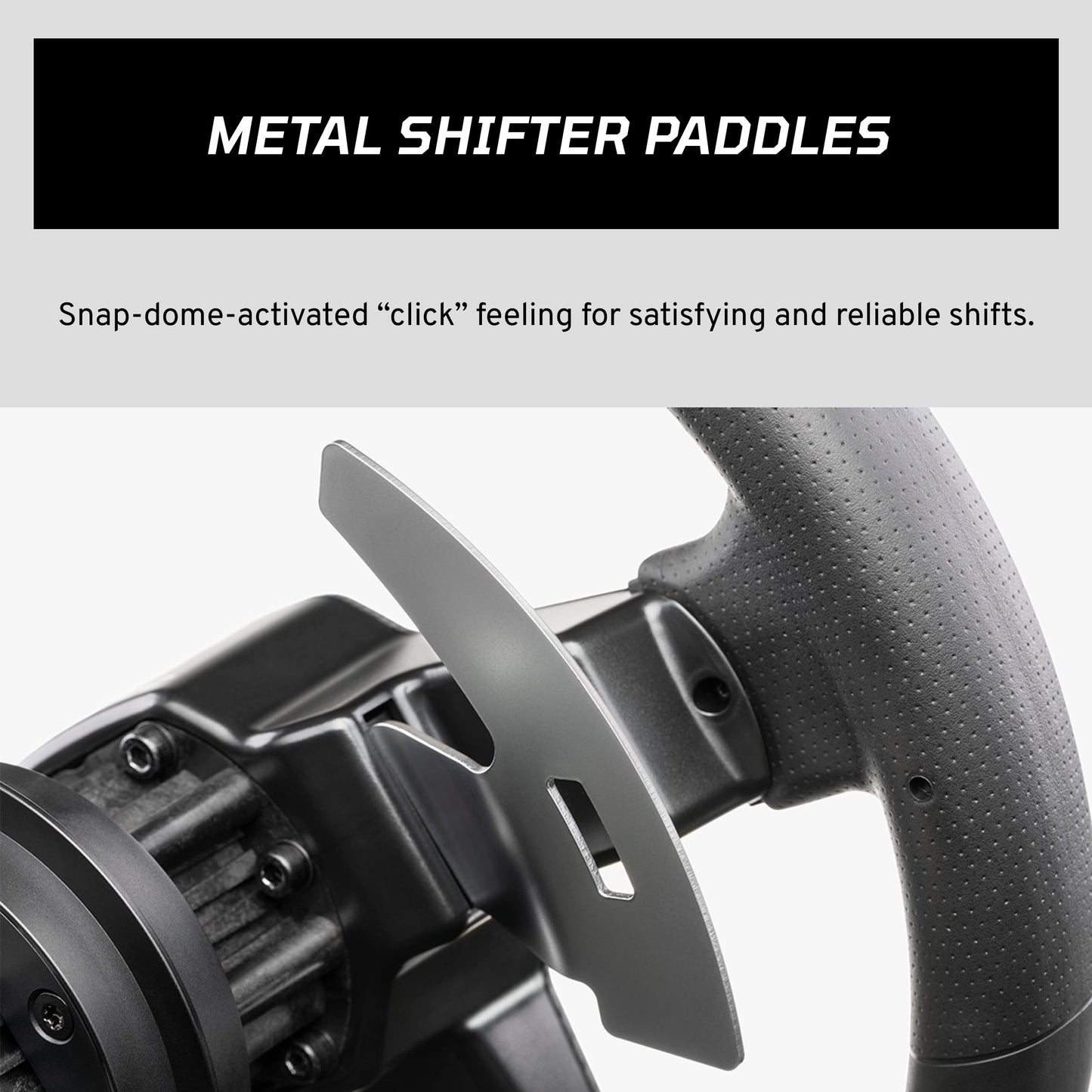 FANATEC Sim Racing CSL Steering Wheel P1 V2 (QR2 LITE) - Rubberised Grip, RevStripe, LED Display, Metal Shifter Paddles, QR2 LIT