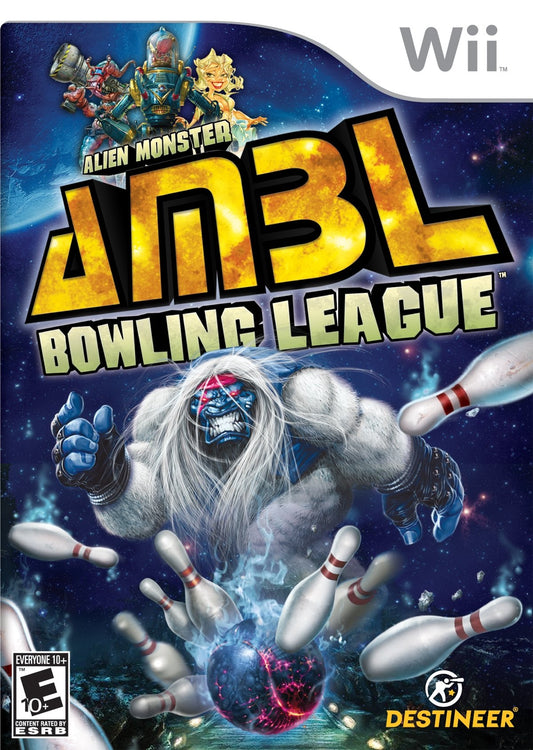 Destineer Alien-Monster Bowling League for Nintendo Wii - Model 828068212964