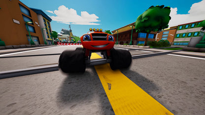 BANDAI NAMCO Entertainment Blaze and The Monster Machines: Axle City Racers for Nintendo Switch - Black - Model 114880
