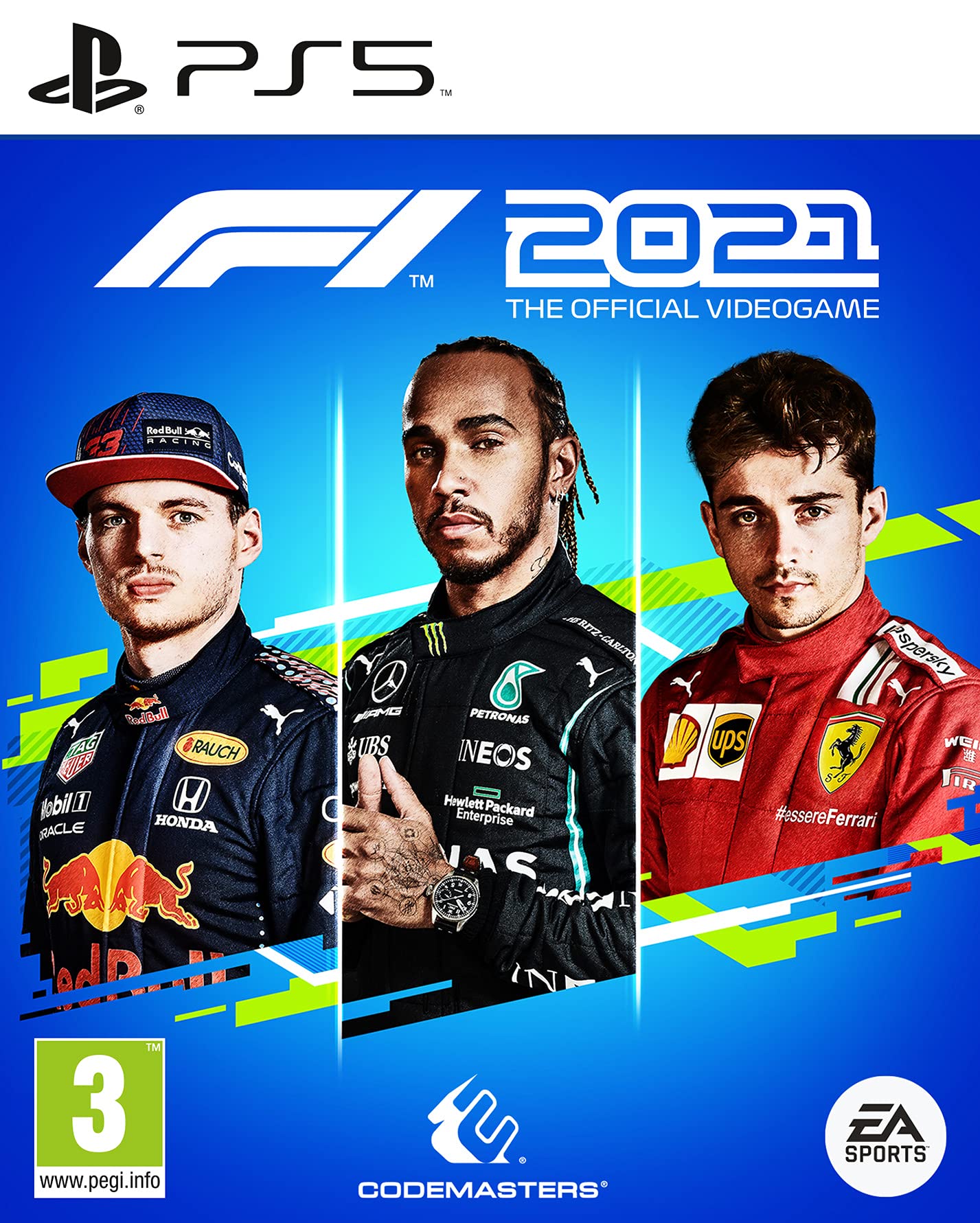 Electronic Arts F1 2021 Game for PS5 - Black, Model 1104841
