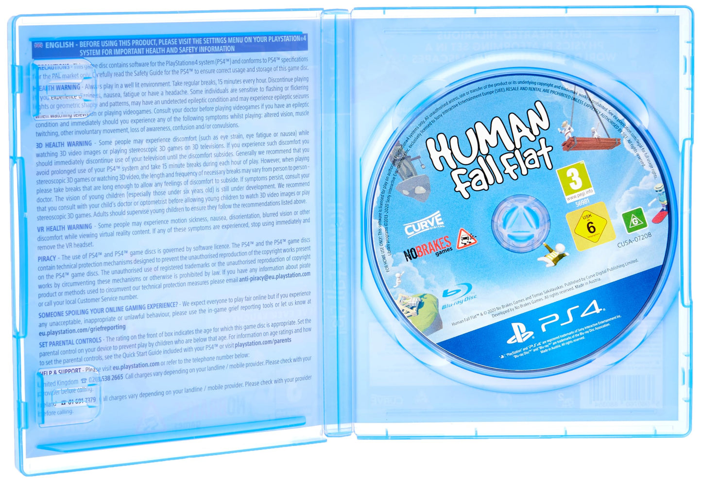 CPWORLD Human: Fall Flat - Anniversary Edition (PS4) - Fun Puzzle Platformer Game, Model 5060760880354