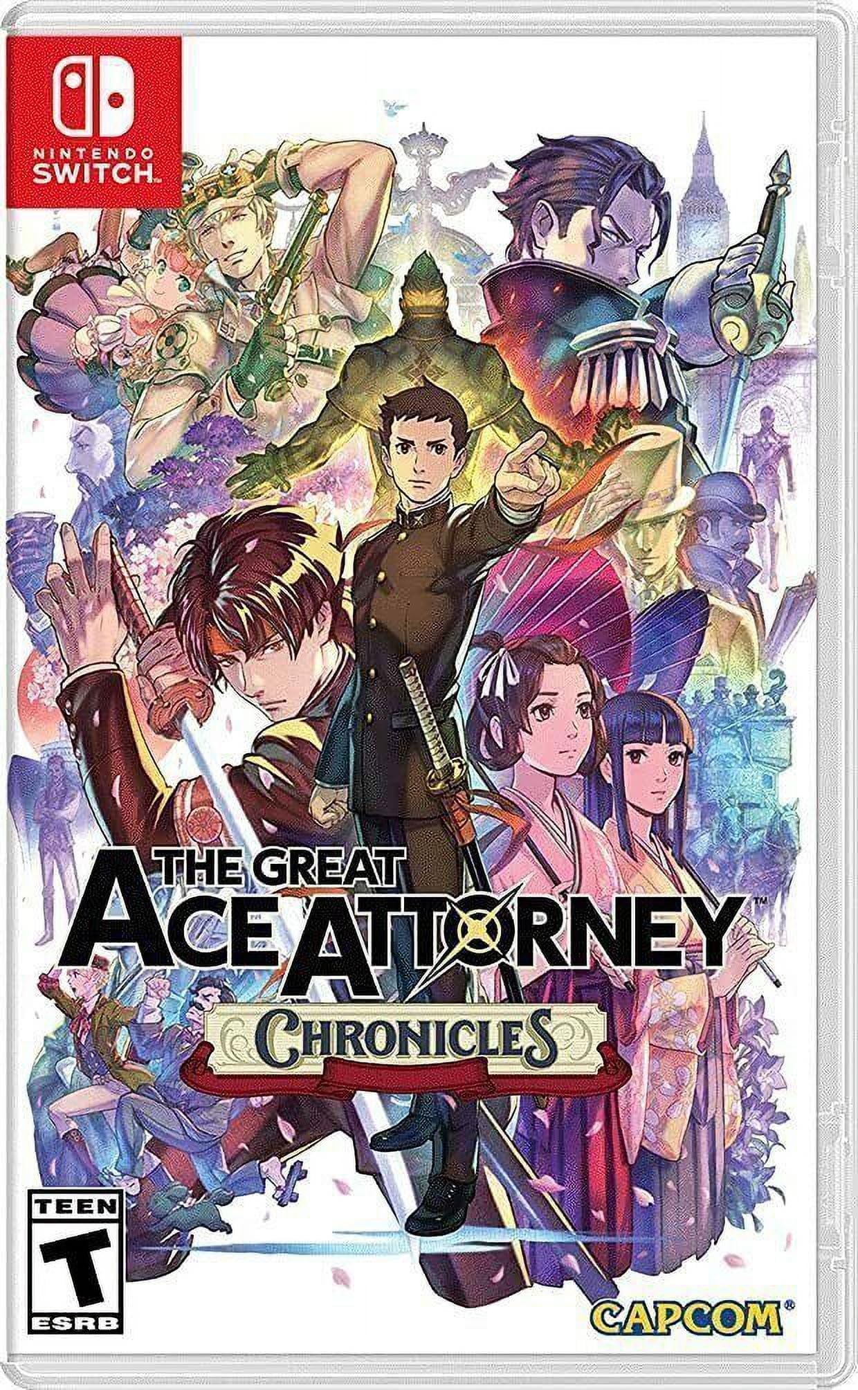 Capcom The Great Ace Attorney Chronicles for Nintendo Switch - Model 41024 - Black Edition