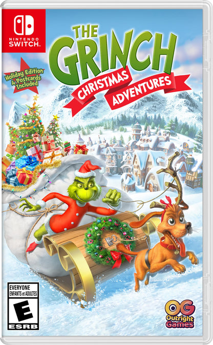 Outright Games The Grinch Christmas Adventure for Nintendo Switch - Re-Release with Post Cards Included