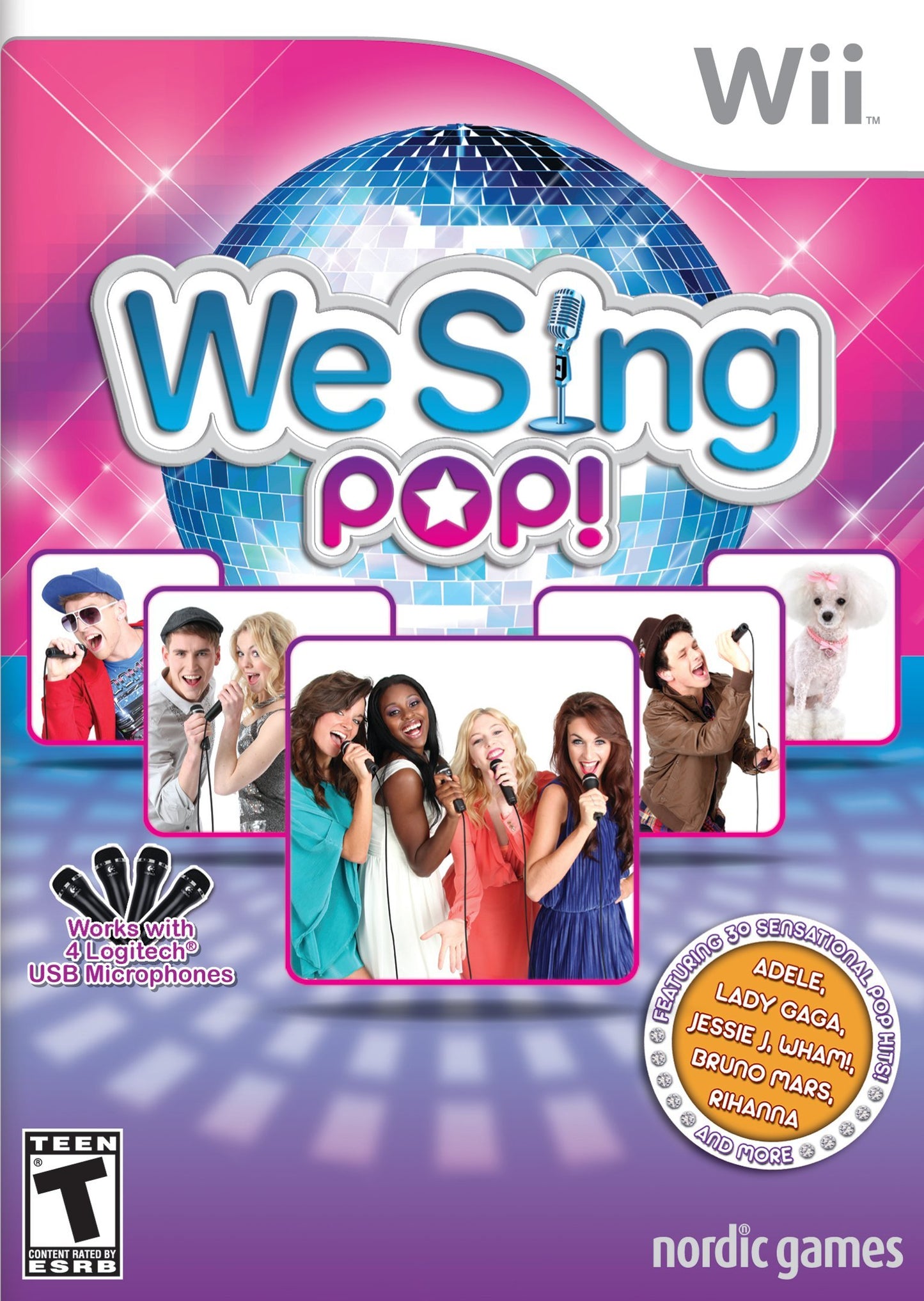 THQ Nordic We Sing Pop Game for Nintendo Wii - Model 00406