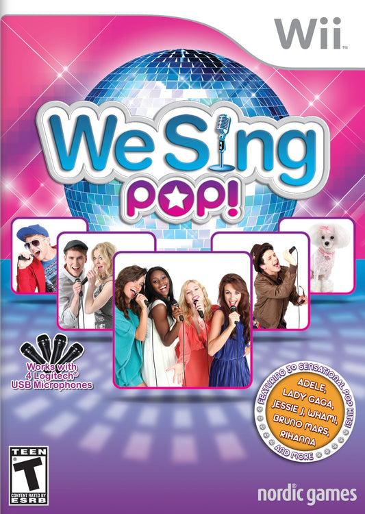 THQ Nordic We Sing Pop Game for Nintendo Wii - Model 00406