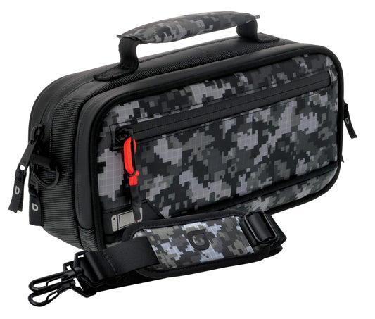 Bionik Commuter For Switch Lite: Compatible 18 Game Slots  Joy Con Pocket  Durable Canvas Exterior  Soft Plush Interior  Backpack Attachable  YKK Zippers -Camo BNK-9048