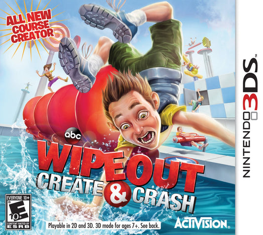 ACTIVISION Wipeout: Create & Crash Game for Nintendo 3DS - Model 76770
