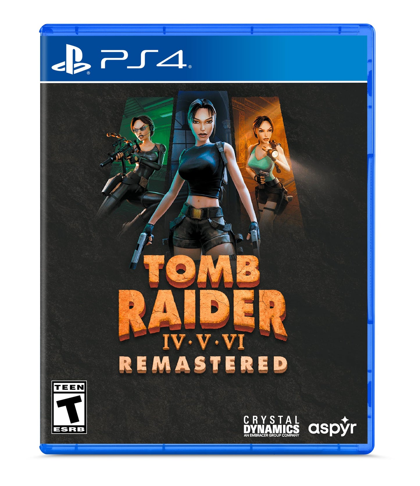 Aspyr Tomb Raider IV-VI Remastered for PlayStation 4 - Adventure Game Featuring Lara Croft