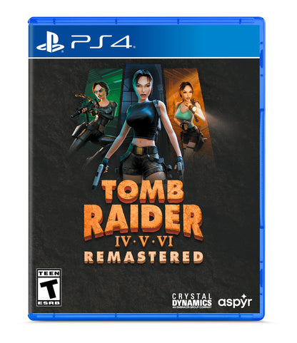 Aspyr Tomb Raider IV-VI Remastered for PlayStation 4 - Adventure Game Featuring Lara Croft