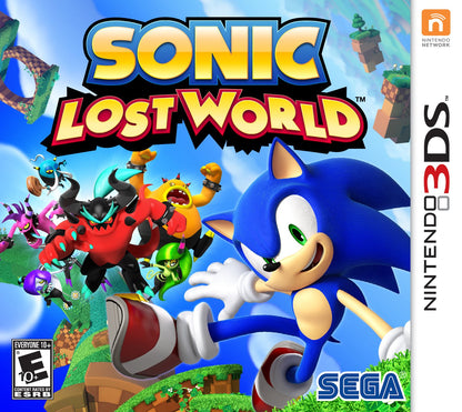 SEGA Sonic Lost World - Nintendo 3DS Game, Model 61111, Adventure Platformer