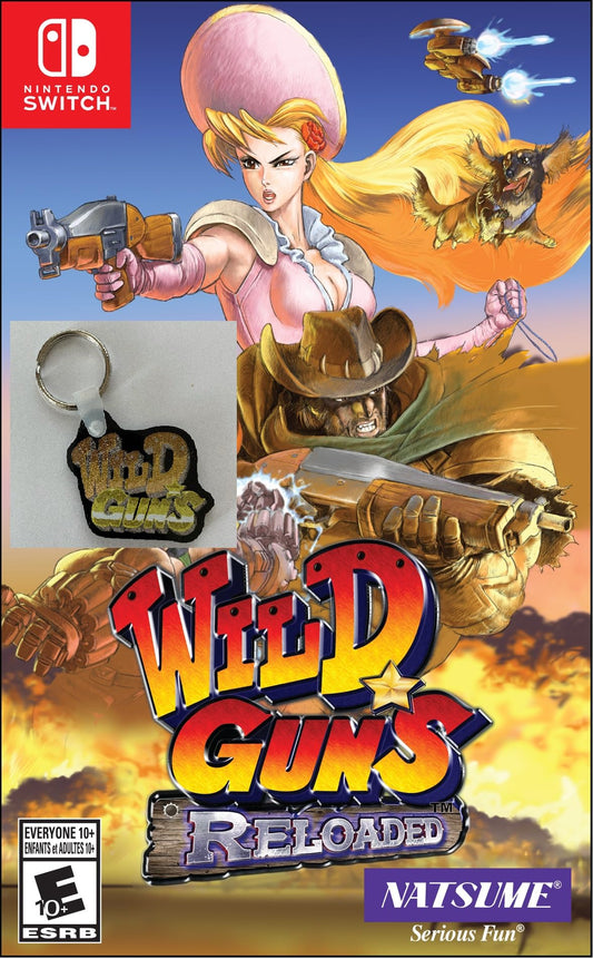 Wild Guns Reloaded with BONUS Keychain for Nintendo Switch