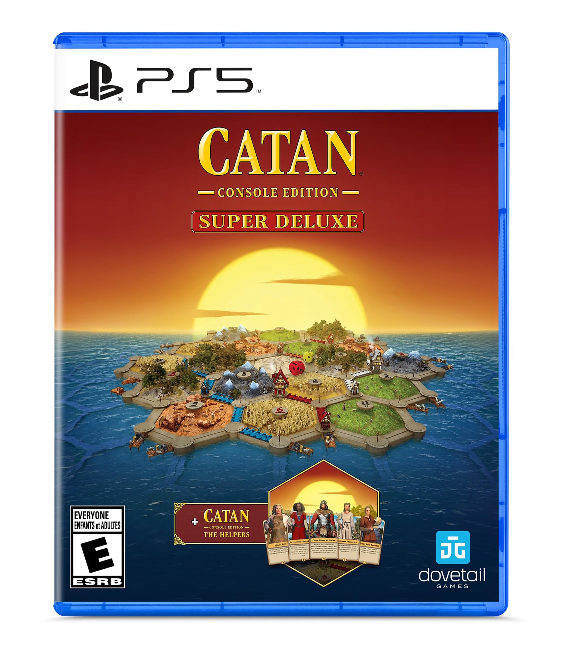 Maximum Entertainment Catan Super Deluxe Edition for PS5 - Model 821938