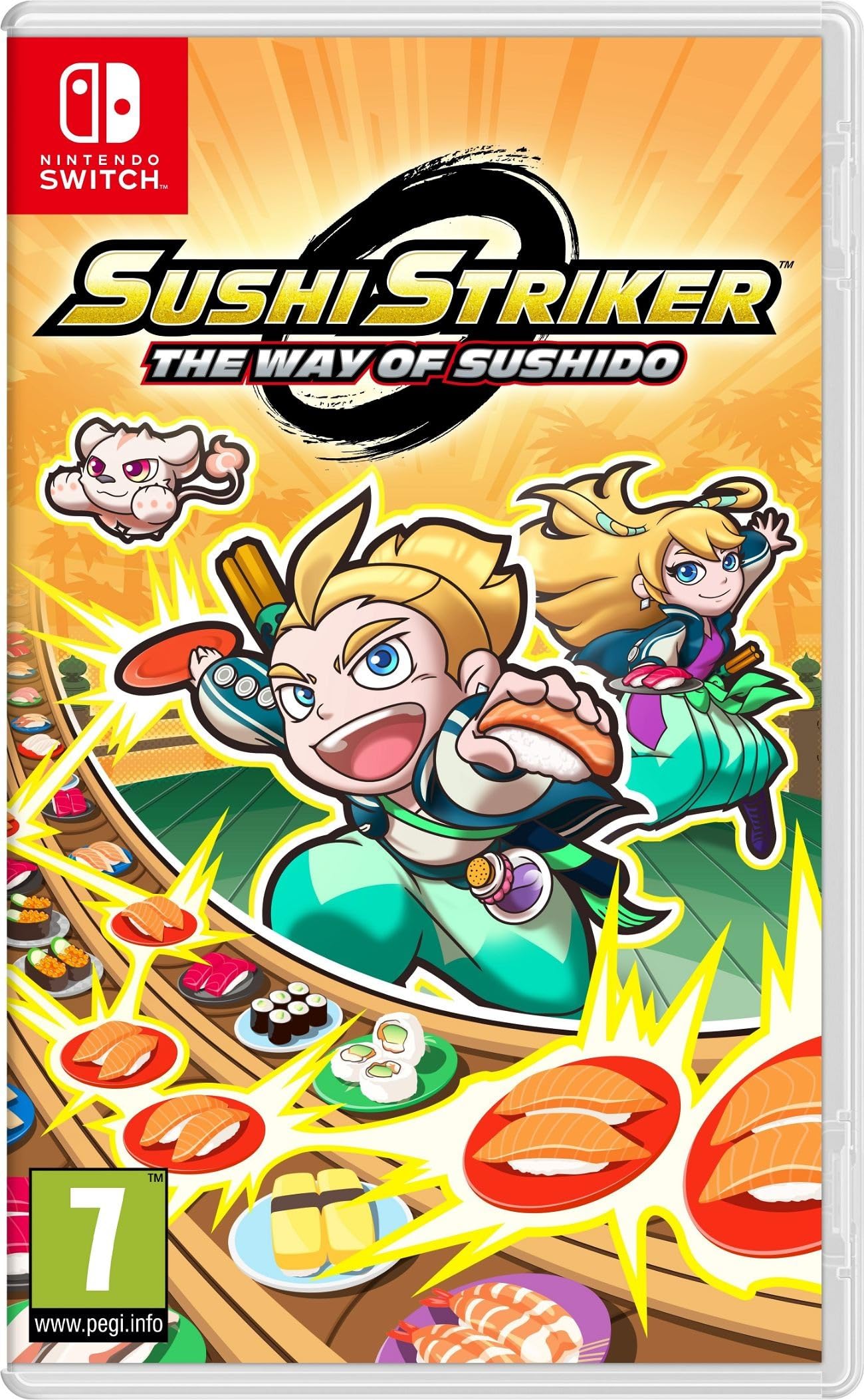 Nintendo Switch Sushi Striker: The Way of Sushido (Renewed) - Engaging Gameplay, Fun for All Ages