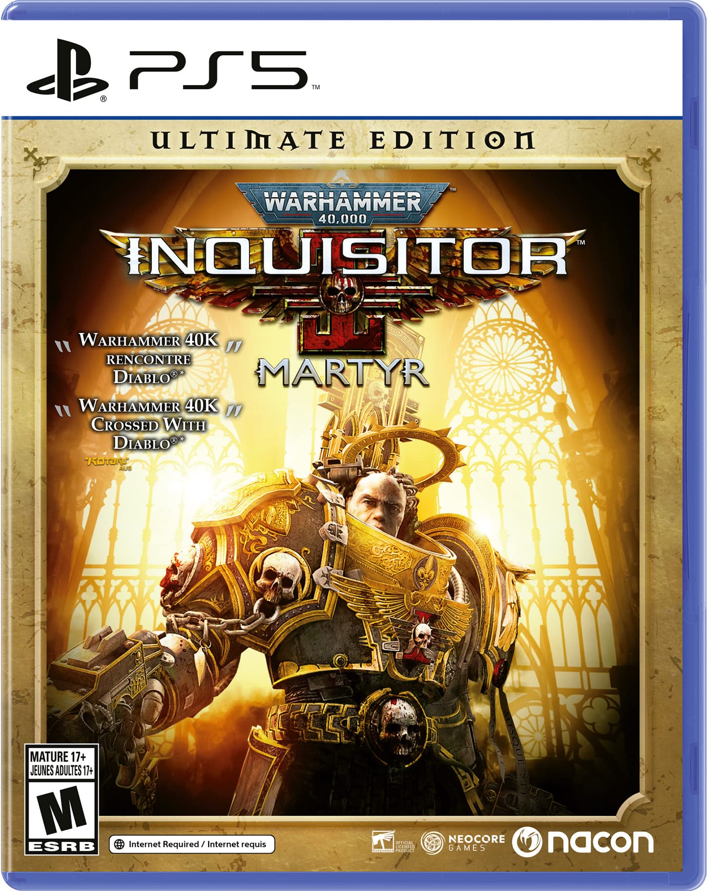 Maximum Entertainment Warhammer 40,000: Inquisitor - Martyr Ultimate Edition PS5 - Model 821853