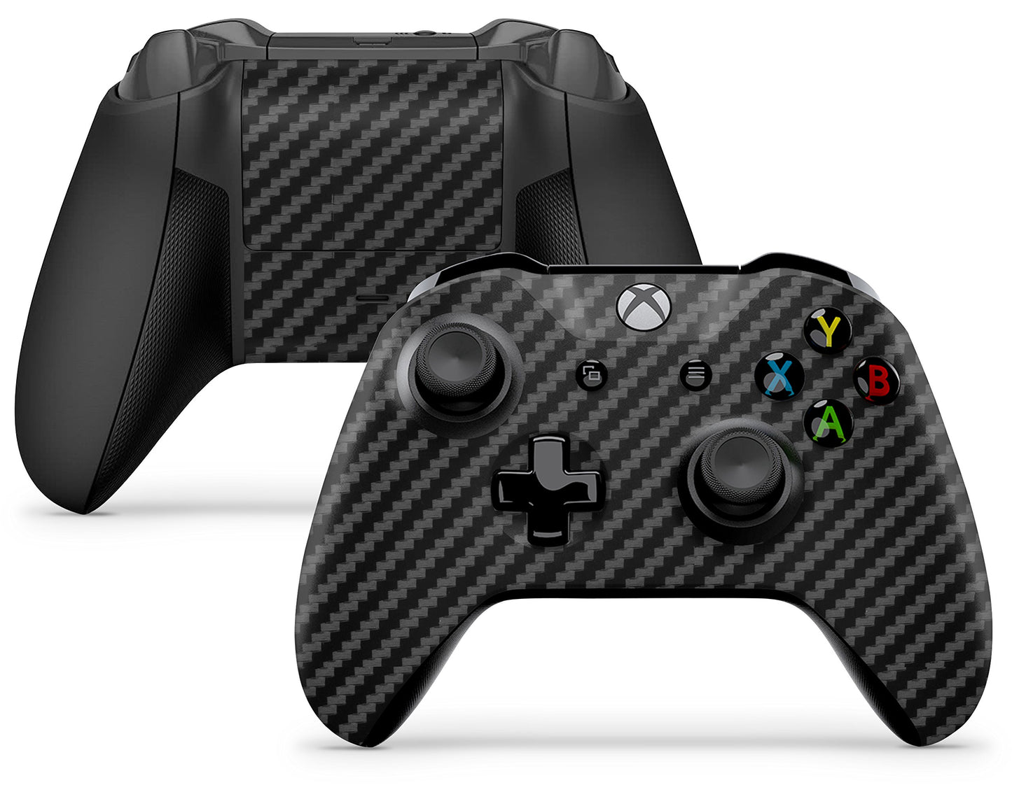 1 x Carbon Black Xbox One X, Xbox One S, Xbox One Controller Skins Full Wrap Vinyl Sticker