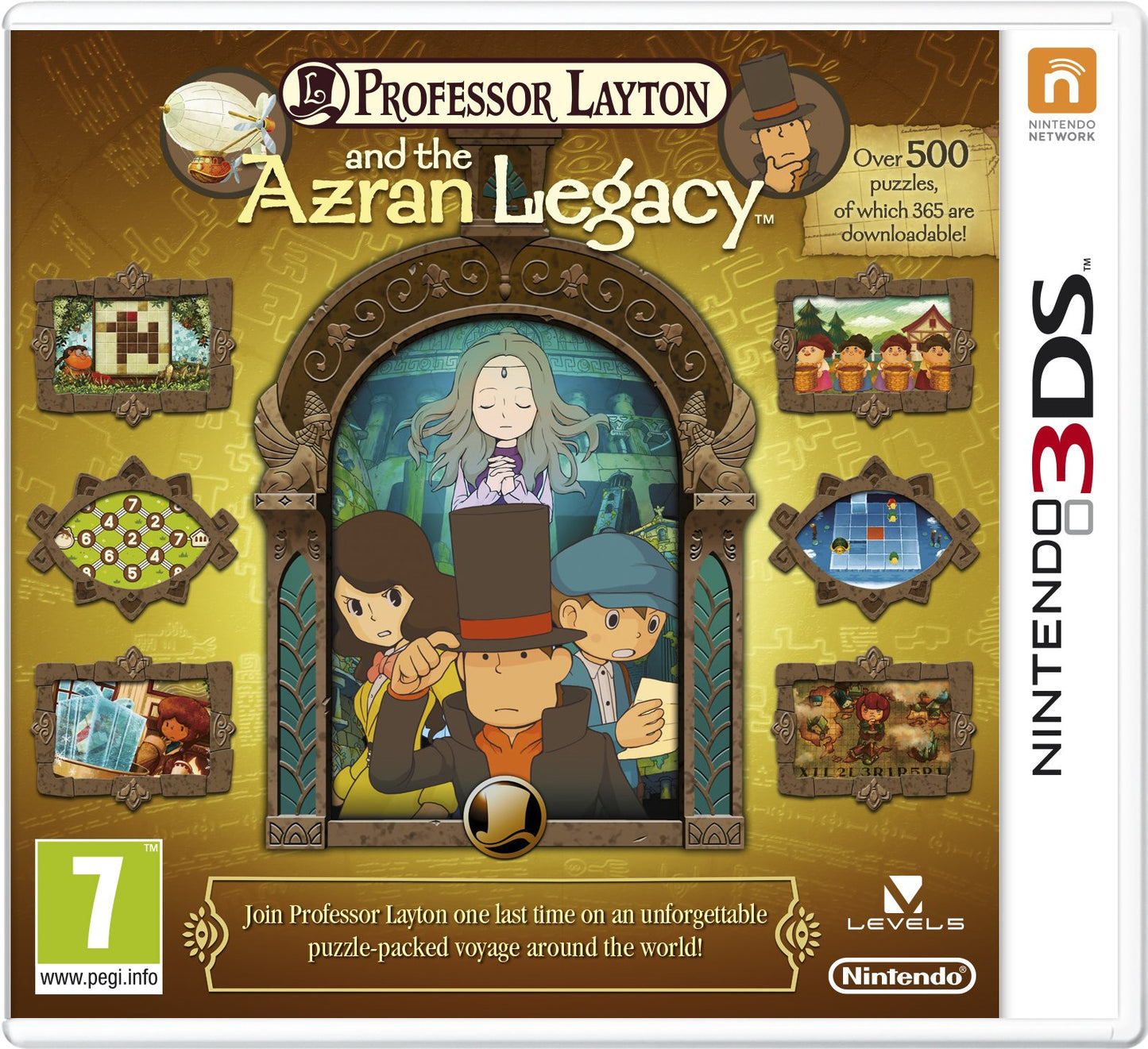 Professor Layton and The Azran Legacy (Nintendo 3DS) (Renewed)