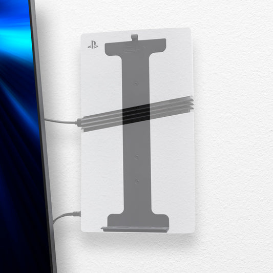 HIDEit Mounts for PS5 Pro and The Original PS5 - registered designed Wall Mount Kit for PlayStation 5 - Keeps Your Console Cool - American Company - Quality Steel Mount for PS5 and PS5 Pro (Not PS5 Slim)