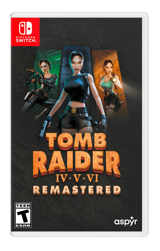 Aspyr Tomb Raider IV-VI Remastered for Nintendo Switch - Action-Adventure Game Starring Lara Croft