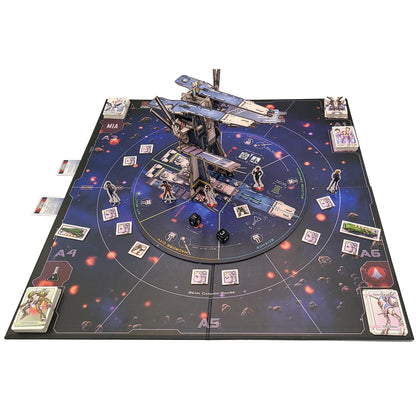Japanime Games Robotech: Attack On The SDF-1 Game - Model JPG562 - Blue Edition