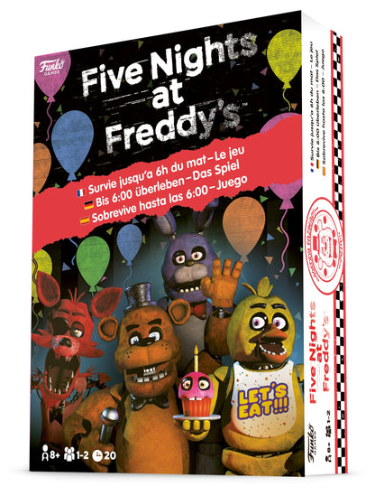 Funko Five Nights at Freddy's Survive 'Til 6AM Game - Multicolor - One Size - Model 71811 - French, German, Spanish Languages